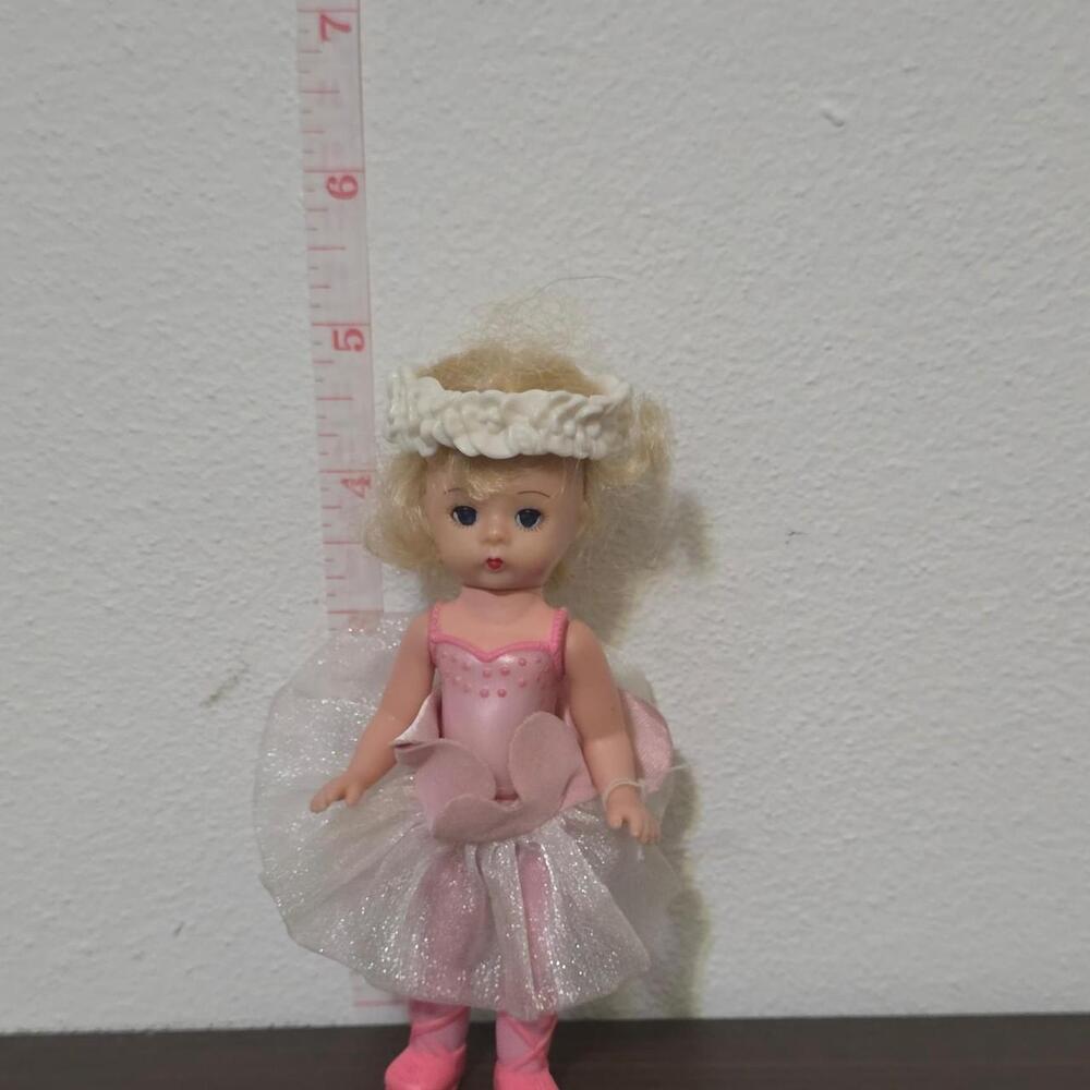 McDonald's madame alexander pink fairy doll with glittery tutu and white headban